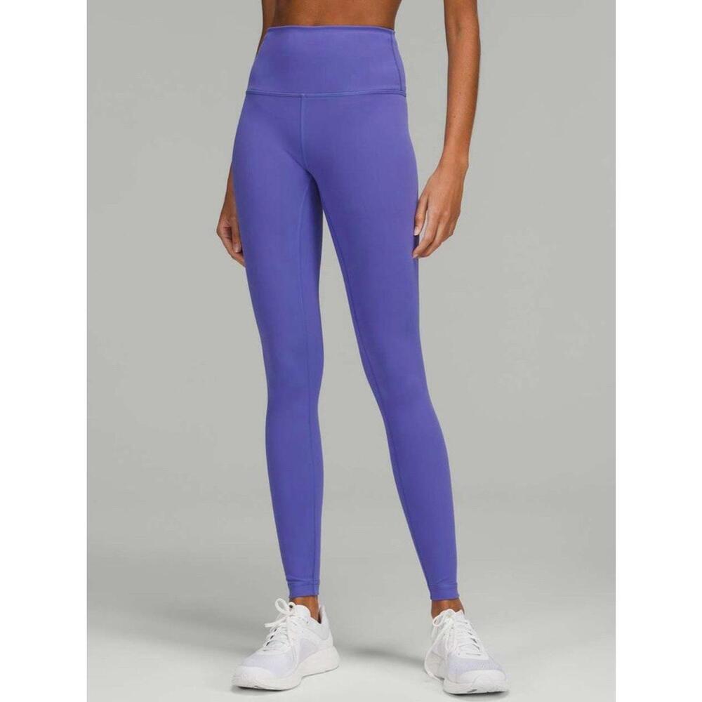 Sold 💕Lululemon Wunder Train HR Tight 28” Everlux Charged Indigo CHAI NWOT 6